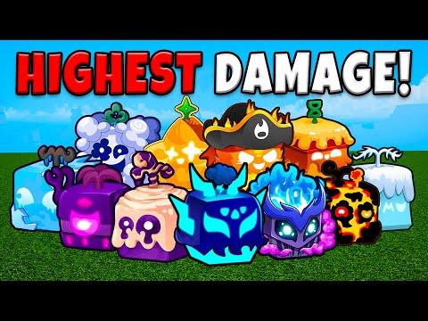 Highest Damage Elemental Fruit in Blox Fruits (600 Mastery)