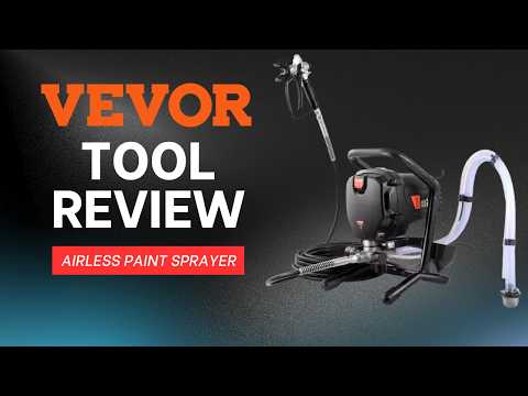 VEVOR Airless Paint Sprayer Review | Fast, Pro-Level Results on a Budget!