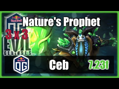 Ceb - Nature's Prophet OFFLANE | "EG.Fly+Arteezy+Ramzes" VS "OG.N0tail+Topson+Ceb" | Pub's | 7.23f