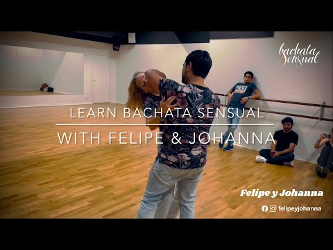 Course start Jan 27 2022: Learn Bachata Sensual with Felipe & Johanna!