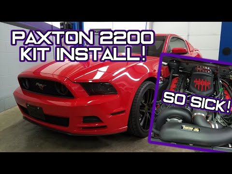 Stock 2014 Mustang Gets PAXTON 2200 SUPERCHARGER & Other Goodies!