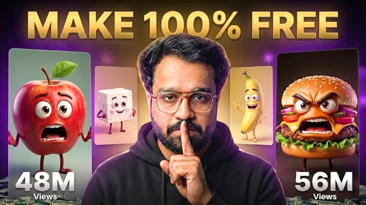 Make Viral AI Videos 100% FREE (Talking Fruit & Food Videos)