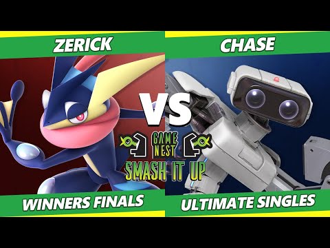 Smash It Up 10 Winners Finals - Zerick (Greninja) Vs. Chase (ROB) - SSBU Ultimate Tournament
