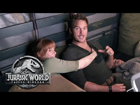 Jurassic World: Fallen Kingdom | Chris & Bryce's Onset Antics | Now on Blu-ray, DVD & Digital