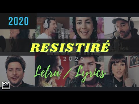 Resistiré 2020 - (LETRA / LYRICS)