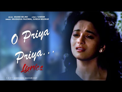 O Priya Priya Full Song | Heart Breaking Love Song | Dil | Aamir Khan, Madhuri Dixit
