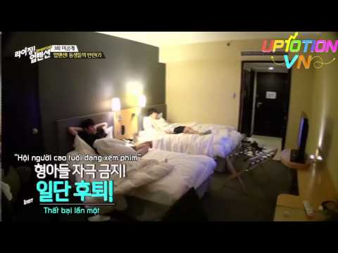[RISING TEAM][Vietsub] Đột kích phòng ngủ của Jinhoo và Kuhn =))