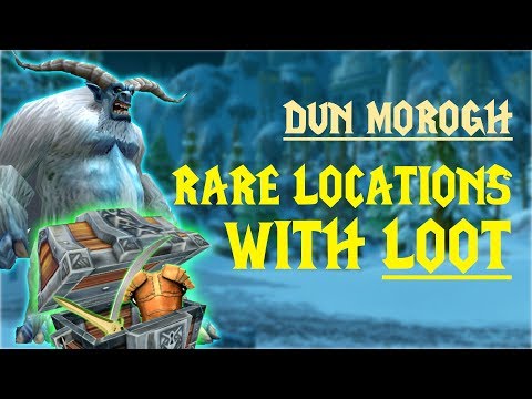 WoW Classic - Rare Mob Locations + UNIQUE LOOT - Dun Morogh