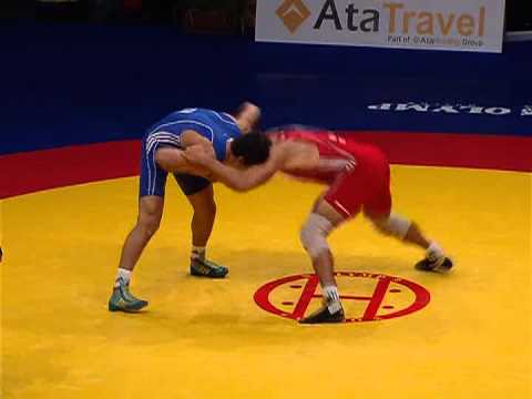 EURO 2012 / 120kg FREESTYLE Taha Akgül (Turkey) vsDaniel Ligeti (HUN) GOLD MATCH