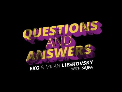 QUESTIONS and ANSWERS / DJ EKG & Milan Lieskovsky