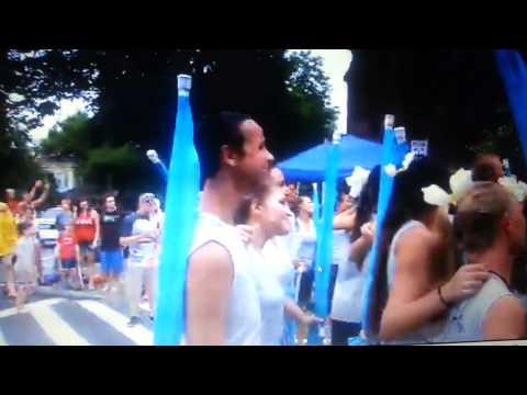 Spirit of Atlanta in Bristol parade 2014.