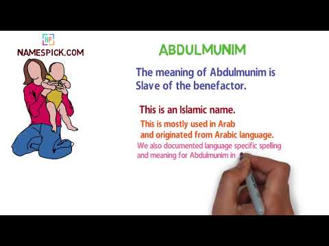The meaning of Abdulmunim