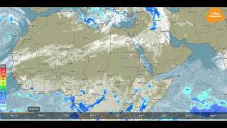 African & Asian Weather | ECMWF Model Precipitation April 12, 2025 l R