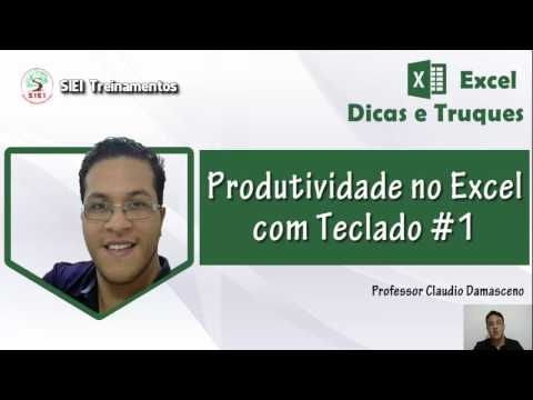Teclas de Atalho e Produtividade no Excel 1