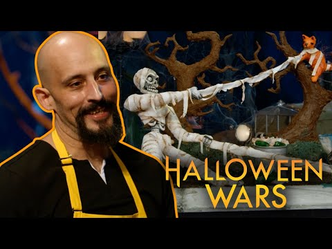 Halloween Wars: Halloween Word Games 💀🎃  | Full Episode Recap | S15 E4 | Food Network