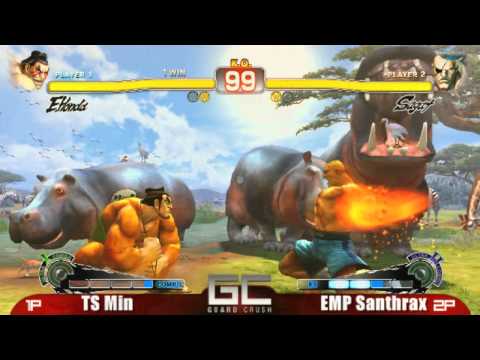 Guard Crush 9 SSF4 Character Lock: TS Min vs EMP Santhrax