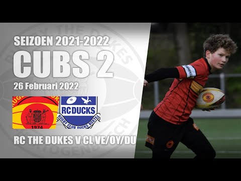 RC The Dukes Cubs 2 V CL Vets/Oysters/Ducks CU 1 - 26 Feb 2022 | Rugby U14