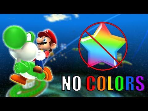 Can You Beat Super Mario Galaxy 2 WITHOUT Touching Colors?