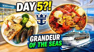 I Ate 5 Days of Buffet Lunch on Grandeur of the Seas… Day 5 Shocked Me