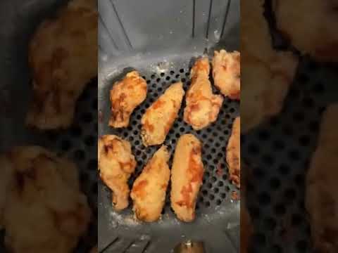 air fried gochujang wings