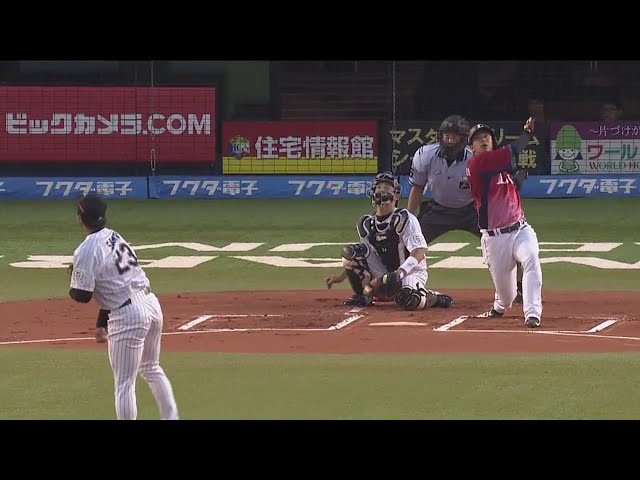 【1回表】2試合連続!! ライオンズ・浅村 逆方向へ14号先制2ランホームラン!! 2017/8/11 M-L
