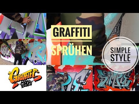 Graffiti für Anfänger - Simple Style sprühen - Graffiti Coach