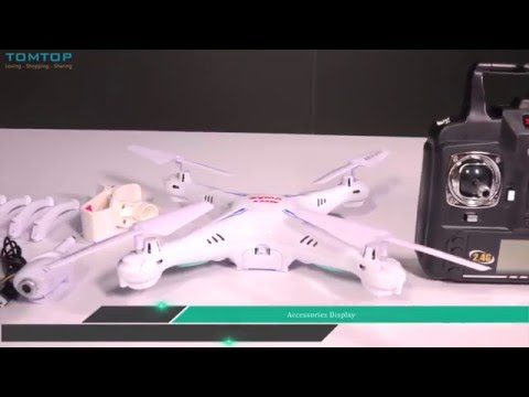 Syma X5SW 4CH 2.4G 6-axis Gyro RC Wifi FPV Quadcopter with 0.3MP Camera RTF