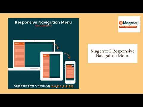 MageAnts Magento 2 Responsive Navigation Menu