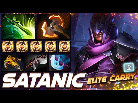Satanic Anti-Mage Elite Carry - Dota 2 Pro Gameplay [Watch & Learn]