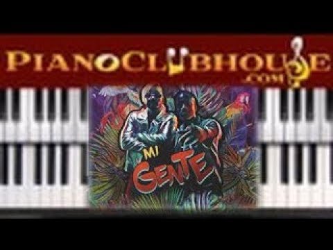 🎹 How to play "Mi Gente" by J Balvin, Willy William (easy piano tutorial lesson)