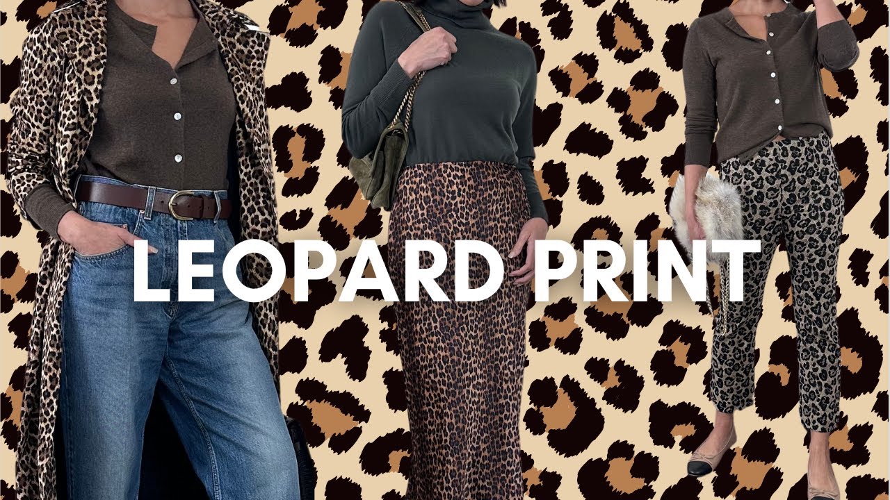 How to Wear Leopard Print Without Looking Overdone | Modern Outfit Ideas