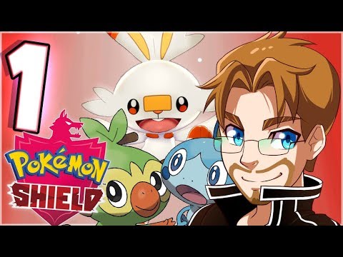 Pokemon Shield Walkthrough Part 1 NEW Adventure Starts! Choose Your Pokemon! (Nintendo Switch)