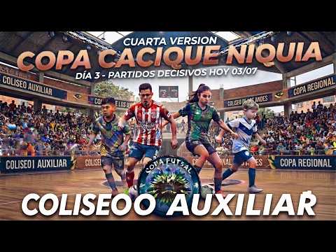 Club Futsal Abejorral vs Municipio de Urrao |Torneo Caciques de Niquía |Fecha03/07|ColiseoAuxiliar