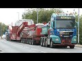Very Heavy Transport Escorted By Police 363t Transformer