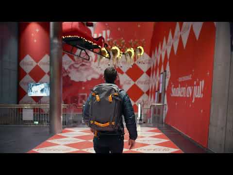 Campanha de Natal com Coca-Cola na Estação Central de Oslo | JCDecaux Noruega