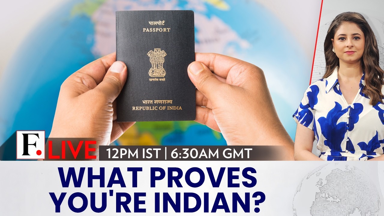 Indian Passport Not Citizenship Document, Government Clarifies | Firstpost Live | N18G