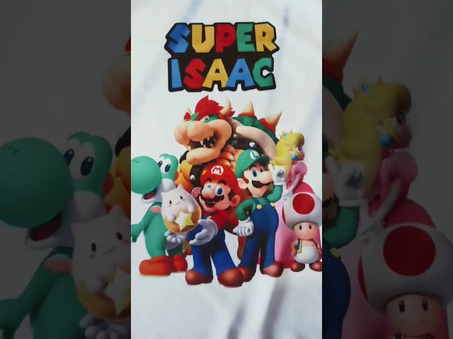 Vídeo relacionado con Nintendo Camiseta So Mario para Hombre, Azul Marino Jaspeado, Small
