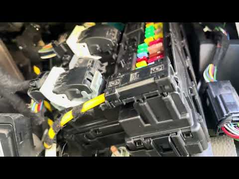 Ford transit custom mk8 bcm location and removal