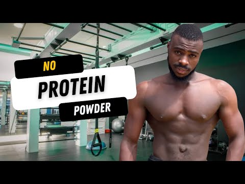 African Body Builder Physique without Protein Powder | Insane Genetics