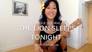 Lion Sleeps Tonight // Ukulele Chucking Strum Tutorial