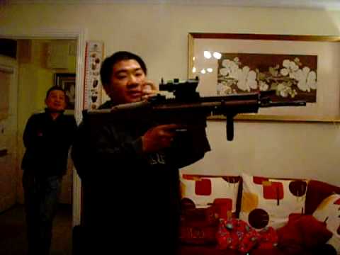 DELTA SAF (special airsoft force) WE SCAR gas blow back from M.I.A. (mainirishairsoft) take 1