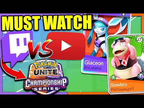 Match of the Century!! TTV vs TEAM YOUTUBE in the Unite Championship | Pokemon Unite