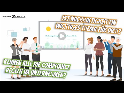 Compliance & Nachhaltigkeit einfach erklärt – Mit animierten Schulungsvideos, die wirken
