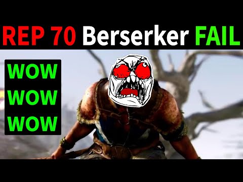 For Honor - Salty Rep 70 Berserker - [Ranked placement duels - Zhanhu]