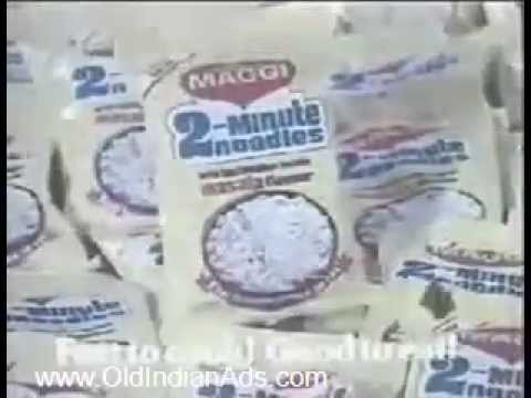 1985: India Maggi - Fast to cook Good to eat
