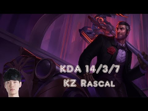 KZ Rascal JAYCE vs CAMILLE Top   (League Of Legends Challenger Replay)