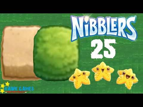 Nibblers - 3 Stars Walkthrough Level 25