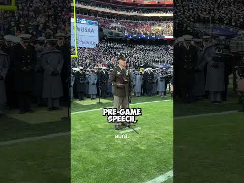 What the Army-Navy game is really like #collegefootball
