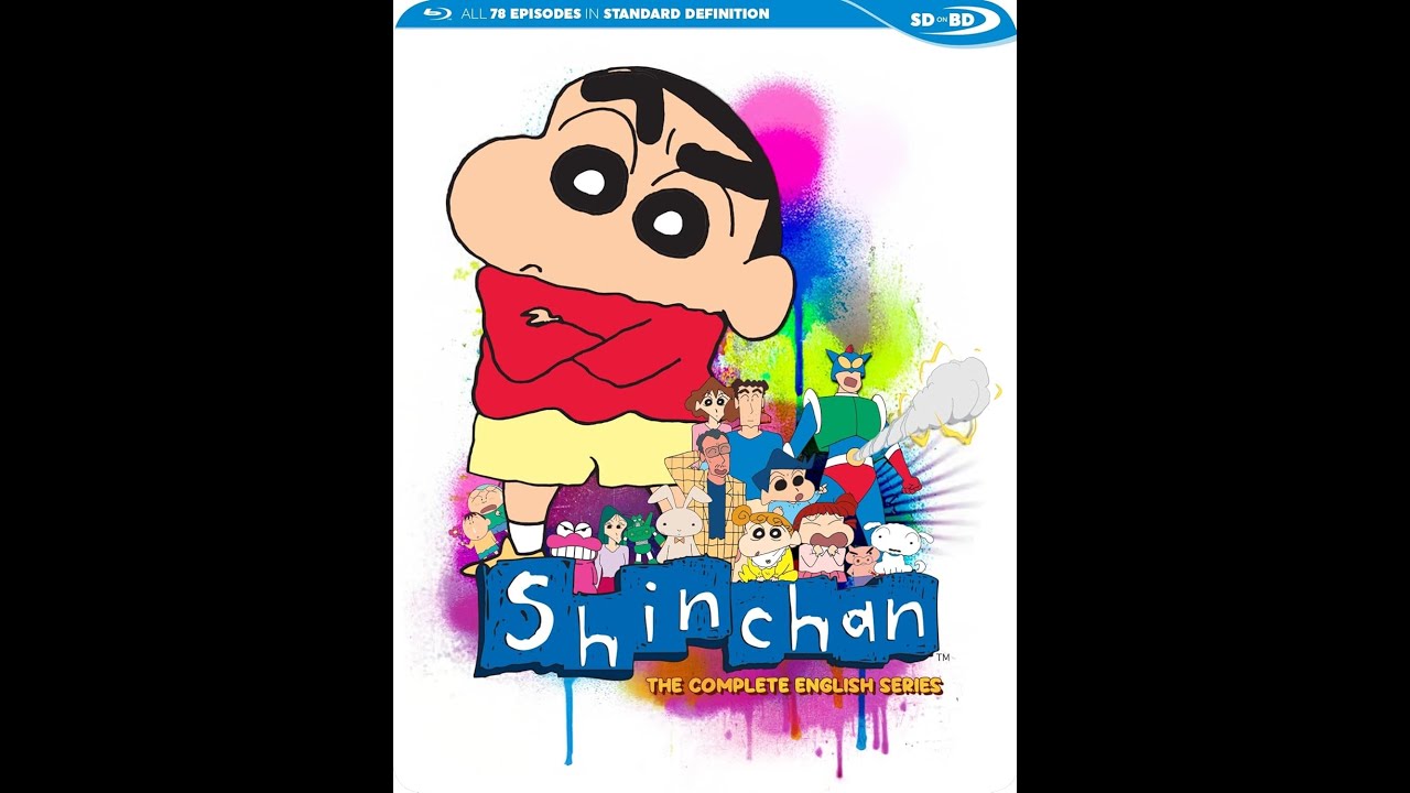 Opening to Shin chan: The Complete English Series SDBD Discs 1 & 2 (Discotek Media, 2025)/Menu Tour