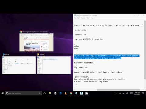 Autocad Civil 3D Import points and Create contours   surface HD